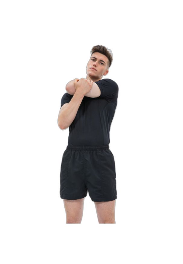 TOMBO - Szorty Tombo. Kolor: czarny. Sport: fitness