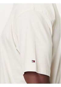 TOMMY HILFIGER - Tommy Hilfiger T-Shirt UM0UM03685 Écru Relaxed Fit. Materiał: bawełna #4