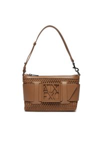 Armani Exchange Torebka 942907 4F798 14949 Brązowy. Kolor: brązowy. Materiał: skórzane