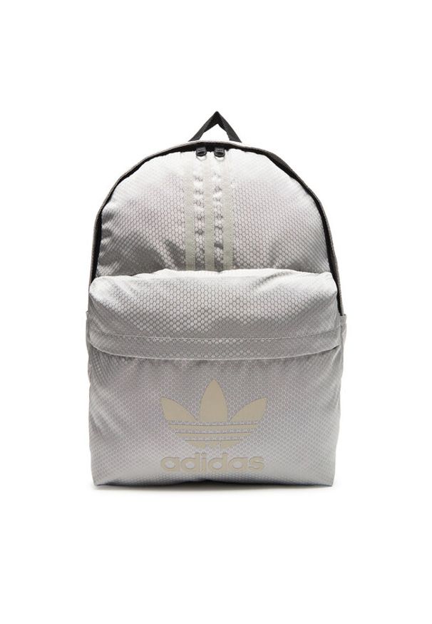 Adidas - adidas Plecak Backpack JJ1987 Szary. Kolor: szary. Materiał: materiał