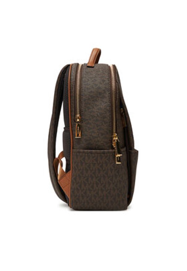 MICHAEL Michael Kors Plecak Sable 30T5G3XB2B Brązowy. Kolor: brązowy. Materiał: skóra
