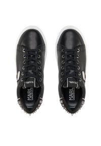 Karl Lagerfeld - KARL LAGERFELD Sneakersy KL62529N Czarny. Kolor: czarny. Materiał: skóra #4