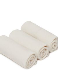 Nine West Zestaw 3 par wysokich skarpet damskich BR_NW_01_Z_SS25 (3 PACK) Biały. Kolor: biały. Materiał: wiskoza, materiał