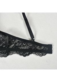 Intica - Komplet bielizny tiulowej z koronką na wyjątkowe okazje Alise. Kolor: niebieski. Materiał: tiul, koronka. Wzór: koronka #8