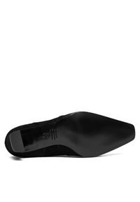 Stuart Weitzman Botki Stassi SM498 Czarny. Kolor: czarny. Materiał: zamsz, skóra #4