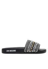 Love Moschino - LOVE MOSCHINO Klapki JA28352G0MJAA000 Czarny. Kolor: czarny