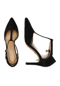 Nine West Szpilki CEO-CD25-193-1 Czarny. Kolor: czarny. Materiał: materiał. Obcas: na szpilce #6