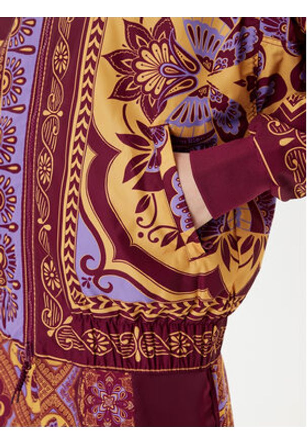 Adidas - adidas Kurtka przejściowa Farm Varsity JL8621 Kolorowy Oversize. Materiał: syntetyk. Wzór: kolorowy