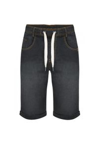 GLOMEX - Glemo Szorty Męskie Denim 2XL – 100% Bawełna. Kolor: fioletowy. Materiał: bawełna, denim. Długość: krótkie. Sezon: lato #1