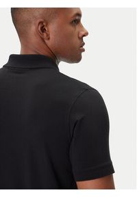 Karl Lagerfeld - KARL LAGERFELD Polo 745015 554221 Czarny Regular Fit. Typ kołnierza: polo. Kolor: czarny. Materiał: bawełna #3