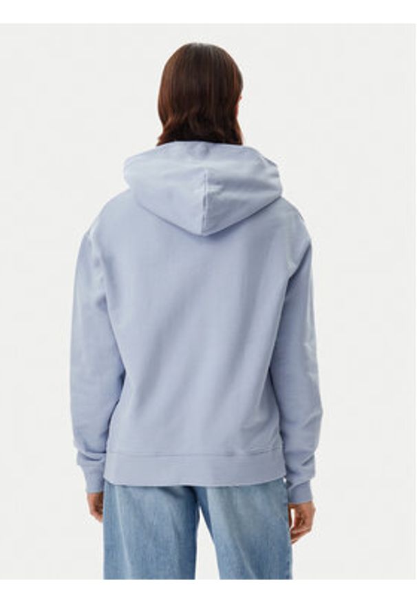 Calvin Klein Bluza Hero Logo K20K205449 Niebieski Regular Fit. Kolor: niebieski. Materiał: bawełna