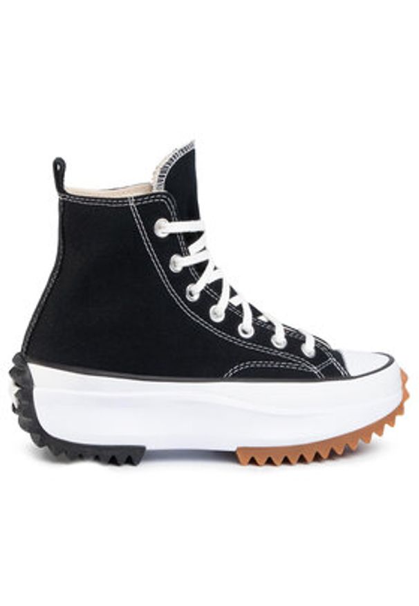 Converse Sneakersy Run Star Hike Hi 166800C Czarny. Kolor: czarny. Materiał: materiał. Sport: bieganie
