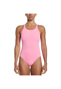 Strój Kąpielowy Nike Hydrastrong Solid Fastback – Różowy – Rozmiar 38. Kolor: różowy #1