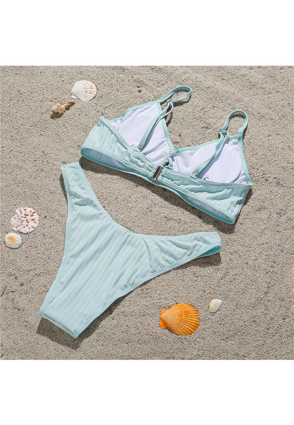 Intica - bikini push-up plażowe z regulowanymi ramiączkami Arub. Kolor: brązowy. Materiał: tkanina