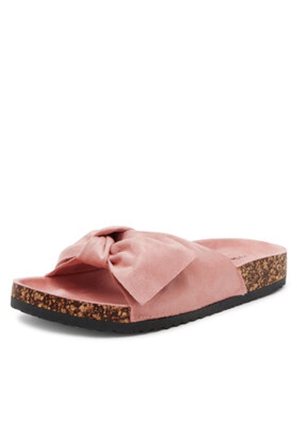 DeeZee Klapki E998-1 Różowy. Kolor: różowy. Materiał: materiał