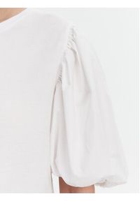 Liu Jo Bluzka WA5389 J6308 Biały Relaxed Fit. Kolor: biały. Materiał: bawełna