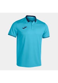 Koszulka polo tenisowa męska Joma Championship VI. Typ kołnierza: polo. Kolor: niebieski, różowy, wielokolorowy. Sport: tenis #1
