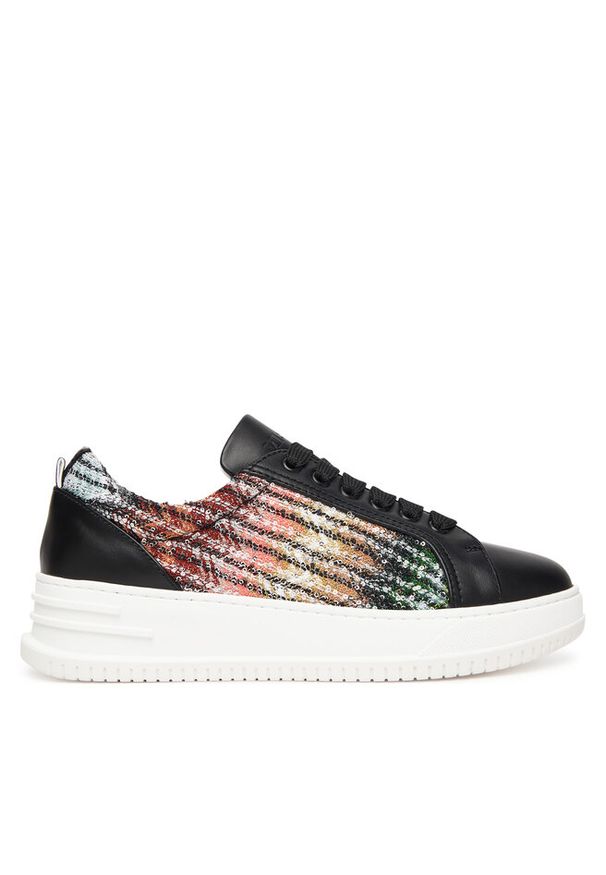 Sneakersy M Missoni. Kolor: czarny