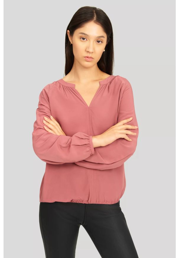 Greenpoint - Elegancka, wiskozowa bluzka. Materiał: wiskoza. Styl: elegancki