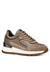 Geox Sneakersy D Desya B Abx D563LB 0BC22 C6029 Brązowy. Kolor: brązowy. Materiał: skóra #3