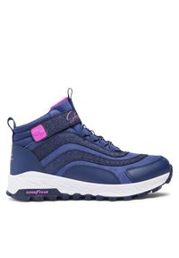 skechers - Skechers Sneakersy Fuse Tread Wild Adventure 302948L/NVY Granatowy. Kolor: niebieski. Materiał: materiał