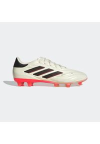 Adidas - Buty do piłki nożnej ADIDAS Copa Pure 2 Pro FG. Kolor: biały. Materiał: skóra. Szerokość cholewki: normalna #1
