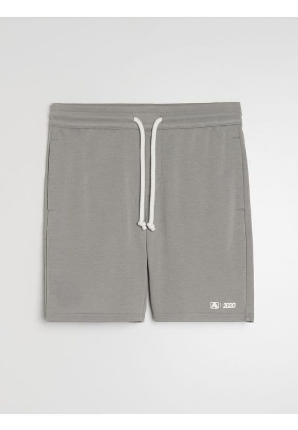 Sinsay - Szorty slim - szary. Kolor: szary