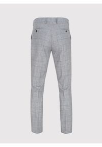 Pako Lorente - PAKO LORENTE – Szare garniturowe spodnie męskie w kratę. Okazja: na spotkanie biznesowe. Kolor: szary. Materiał: poliester, elastan, wiskoza. Styl: biznesowy, elegancki #4