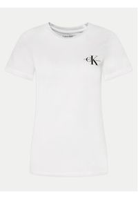 Calvin Klein Jeans Komplet 2 t-shirtów J20J219734 Beżowy Slim Fit. Kolor: beżowy. Materiał: bawełna