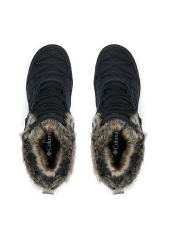 columbia - Columbia Śniegowce Minx Shorty IV 2079181 Czarny. Kolor: czarny. Materiał: materiał