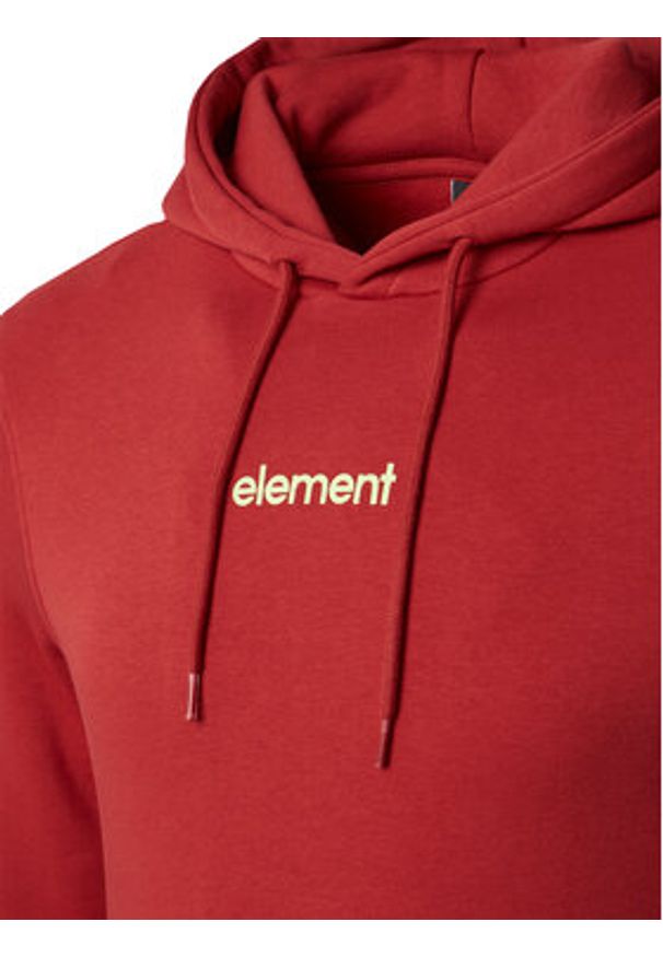 Element Bluza Lowcase BP PO ELYSF00296 Czerwony Regular Fit. Kolor: czerwony. Materiał: bawełna