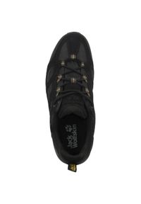 Buty trekkingowe męskie Jack Wolfskin Vojo 3 Texapore czarne. Kolor: czarny, wielokolorowy, żółty. Materiał: tkanina, materiał, guma, syntetyk
