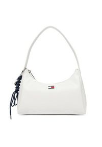 Tommy Jeans Torebka Tjw City Charm Shoulder Bag AW0AW18458 Biały. Kolor: biały. Materiał: skórzane #5