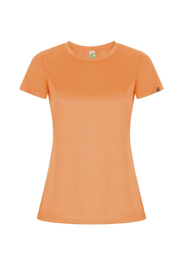 ROLY - Damska Koszulka Sportowa Imola. Kolor: pomarańczowy. Sport: turystyka piesza