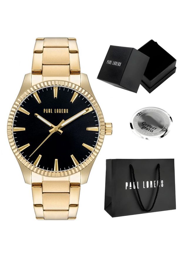 Zegarek męski Paul Lorens ELIAZ-PROF Z GRAWEREM