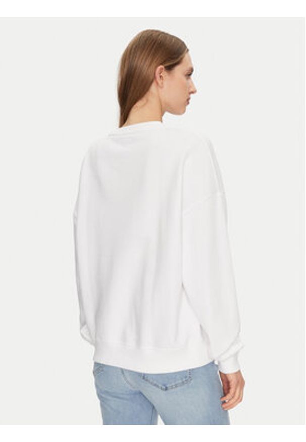 Guess Bluza W5GQ16 K68I4 Biały Regular Fit. Kolor: biały. Materiał: bawełna