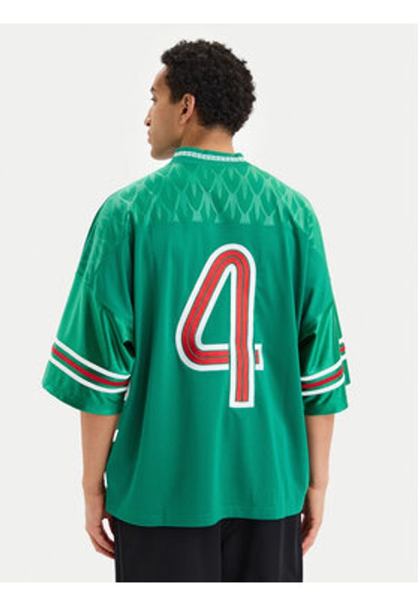 Adidas - adidas T-Shirt Bringbacks Remixed Mexico KD5986 Zielony Oversize. Kolor: zielony. Materiał: syntetyk