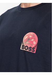 BOSS - Boss T-Shirt Universe 50491723 Granatowy Relaxed Fit. Kolor: niebieski. Materiał: bawełna #3