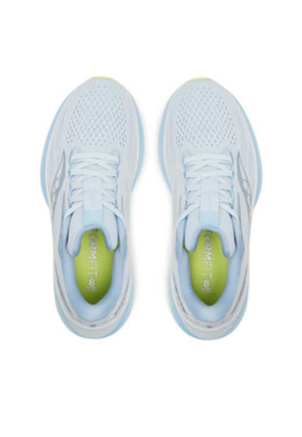 Saucony Buty do biegania Ride 18 S11000 Błękitny. Kolor: niebieski. Materiał: materiał