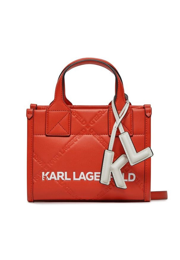 Karl Lagerfeld - Torebka KARL LAGERFELD. Kolor: czerwony