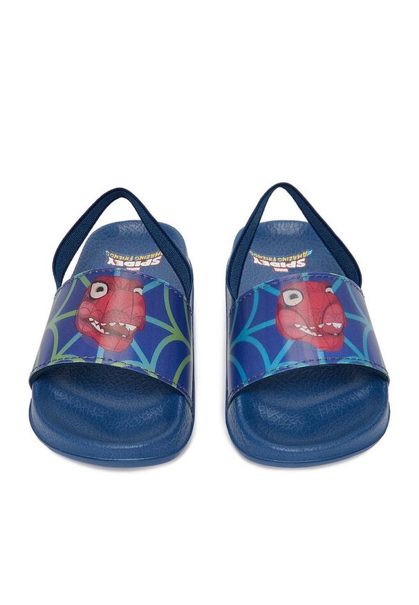 Klapki Spidey. Kolor: niebieski