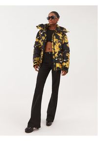 Versace Jeans Couture Kurtka puchowa 75HAU403 Czarny Regular Fit. Kolor: czarny. Materiał: puch, syntetyk