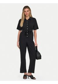 only - ONLY Kombinezon Laris 15364151 Czarny Regular Fit. Kolor: czarny. Materiał: wiskoza #1