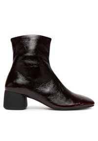 Vagabond Shoemakers Botki Livia 6056-060-38 Bordowy. Kolor: czerwony. Materiał: skóra, lakier