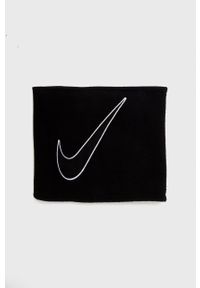 Nike Komin kolor czarny z aplikacją. Kolor: czarny. Wzór: aplikacja