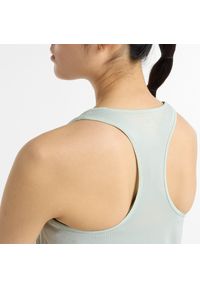 Koszulka damska New Balance WT41250CY2 – miętowa. Kolor: miętowy. Materiał: poliester. Sezon: lato. Sport: fitness #2