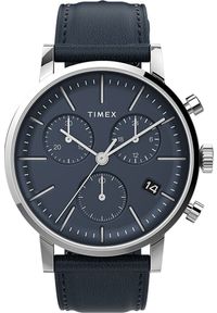 Zegarek Timex Zegarek męski Timex TW2V36800 niebieski. Kolor: niebieski #1