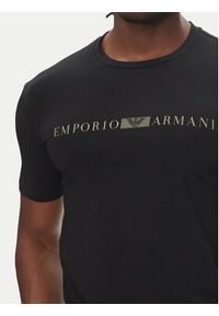 Emporio Armani Underwear T-Shirt EM000379 AF10774 UC001 Czarny Slim Fit. Kolor: czarny. Materiał: bawełna #3