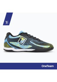 ONETEAM - Buty piłkarskie dziecięce OneTeam Robero Teen IC. Kolor: czarny. Sport: piłka nożna