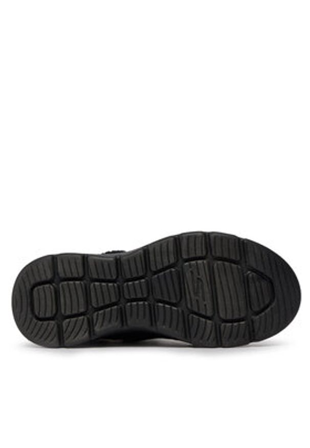 skechers - Skechers Botki Glacial Ultra Woodlands 16677/BBK Czarny. Kolor: czarny. Materiał: materiał